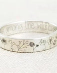 Pressed Dandelion Flower Ring