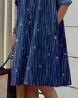 Striped Polka Dot Dress