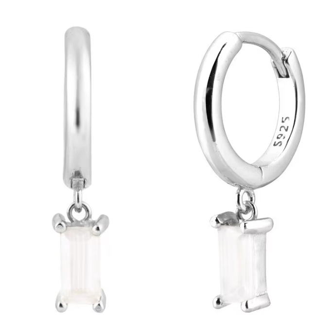 Odette Stud and Drop Earrings Set
