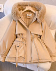 Lightweight Faux Fur Spring Jacket