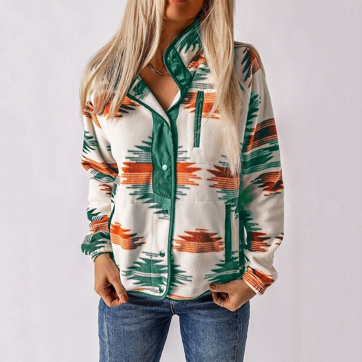 Trendy Atsaki Bomber Style Jacket