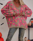 Casual V-Neck Warm Loose Sweater