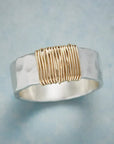 Bohemian Gold Thread Ring