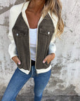 Modern Zip-Up Bomber Jacket