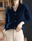 Timeless Button-Up Knit Cardigan