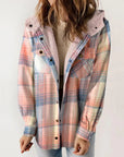 Cozy Plaid Fleece-Lined Jacket