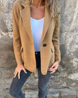 Minimalist Modern Edge Office Blazer