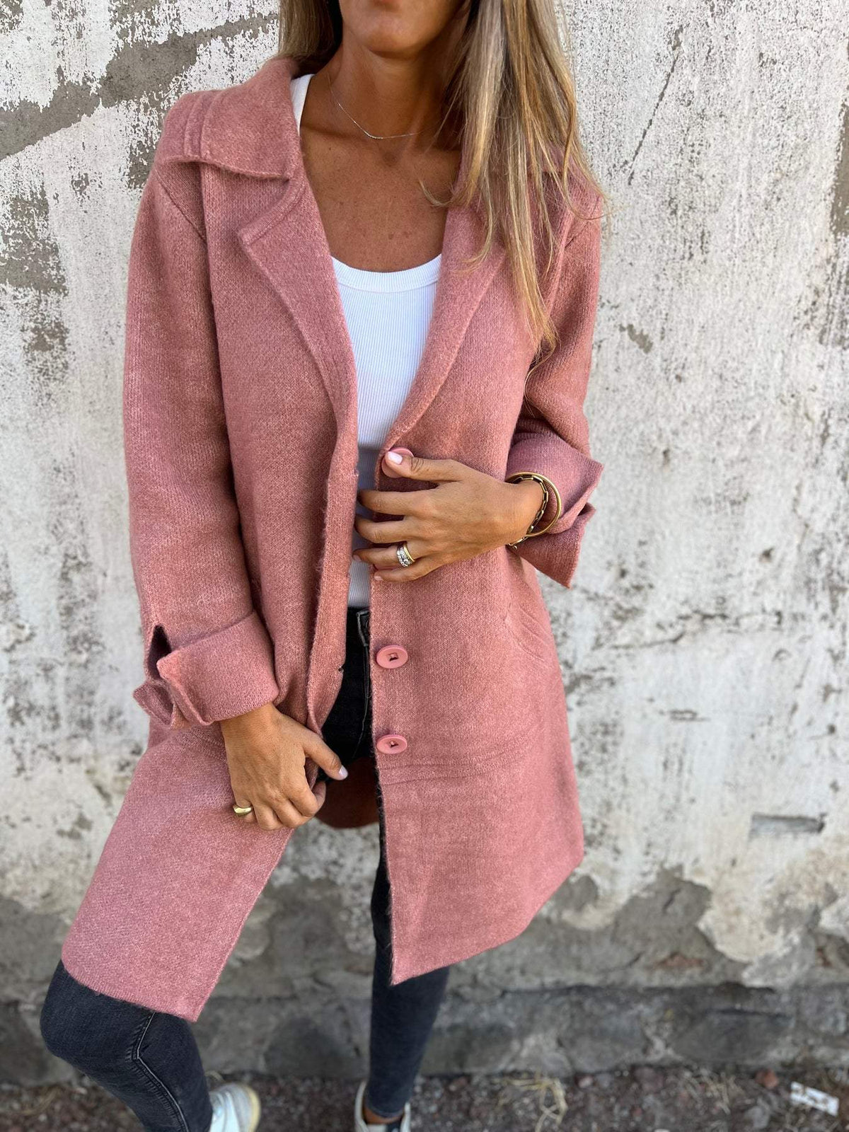 Relaxed Fit Everyday Blazer Jacket