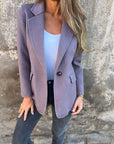 Minimalist Modern Edge Office Blazer