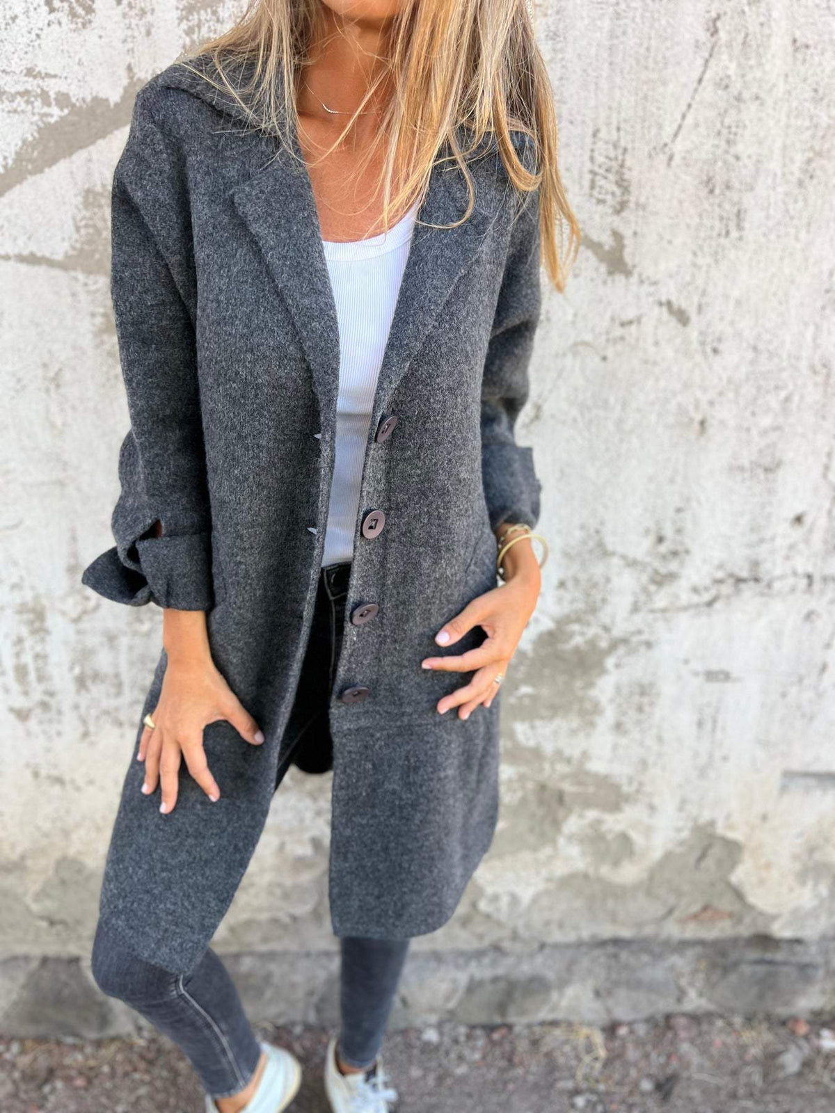 Relaxed Fit Everyday Blazer Jacket