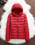 Puffer jacket with hood