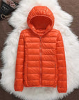 Puffer jacket with hood