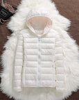 Puffer jacket with hood