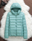 Puffer jacket with hood