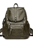 Soft Leather Backpack with Lightweight Feel