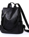 Premium Leather Backpack with Smart Storage