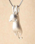 Sterling Silver Playful Kitty Necklace VIP