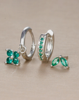 Chic Sophia Earring Set with Classic Shine